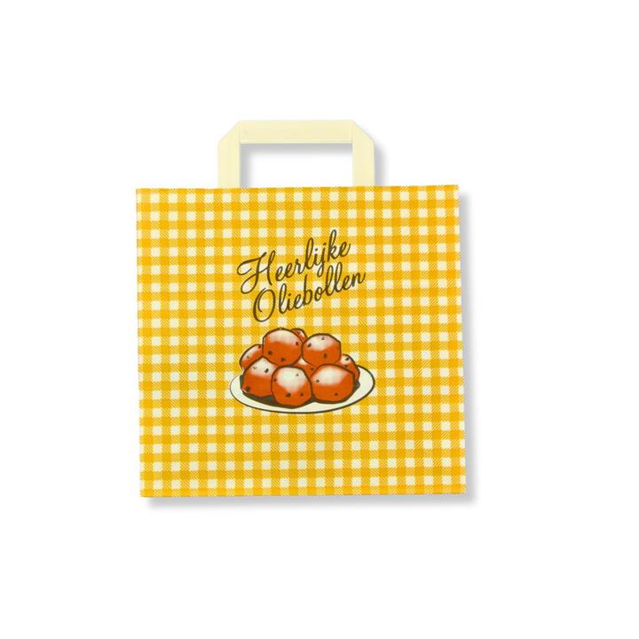 Draagtas Papier Oliebollen Mid 400s