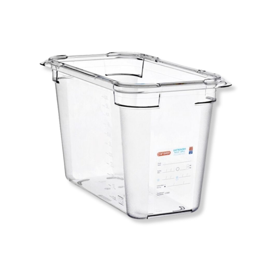 Gastronormbak 1/3 trp 6L PC