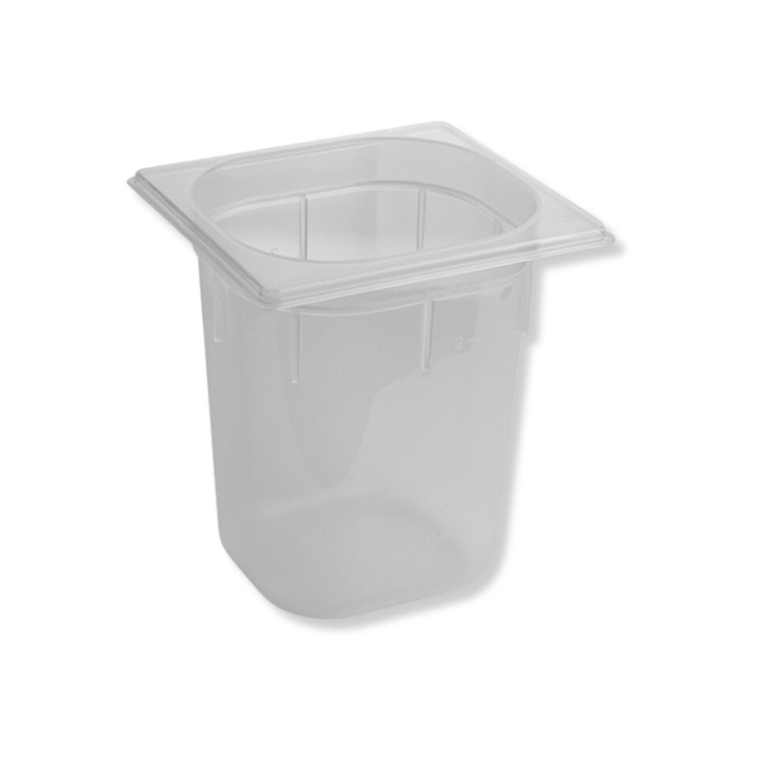 Gastronormbak 1/6 trp 3.1L PP