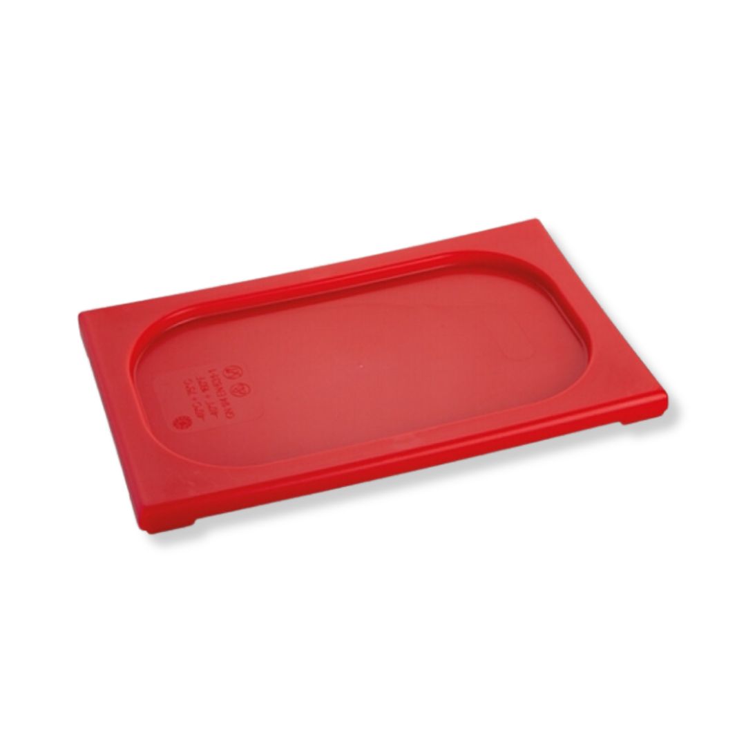 Gastronormdeksel 1/4 rood