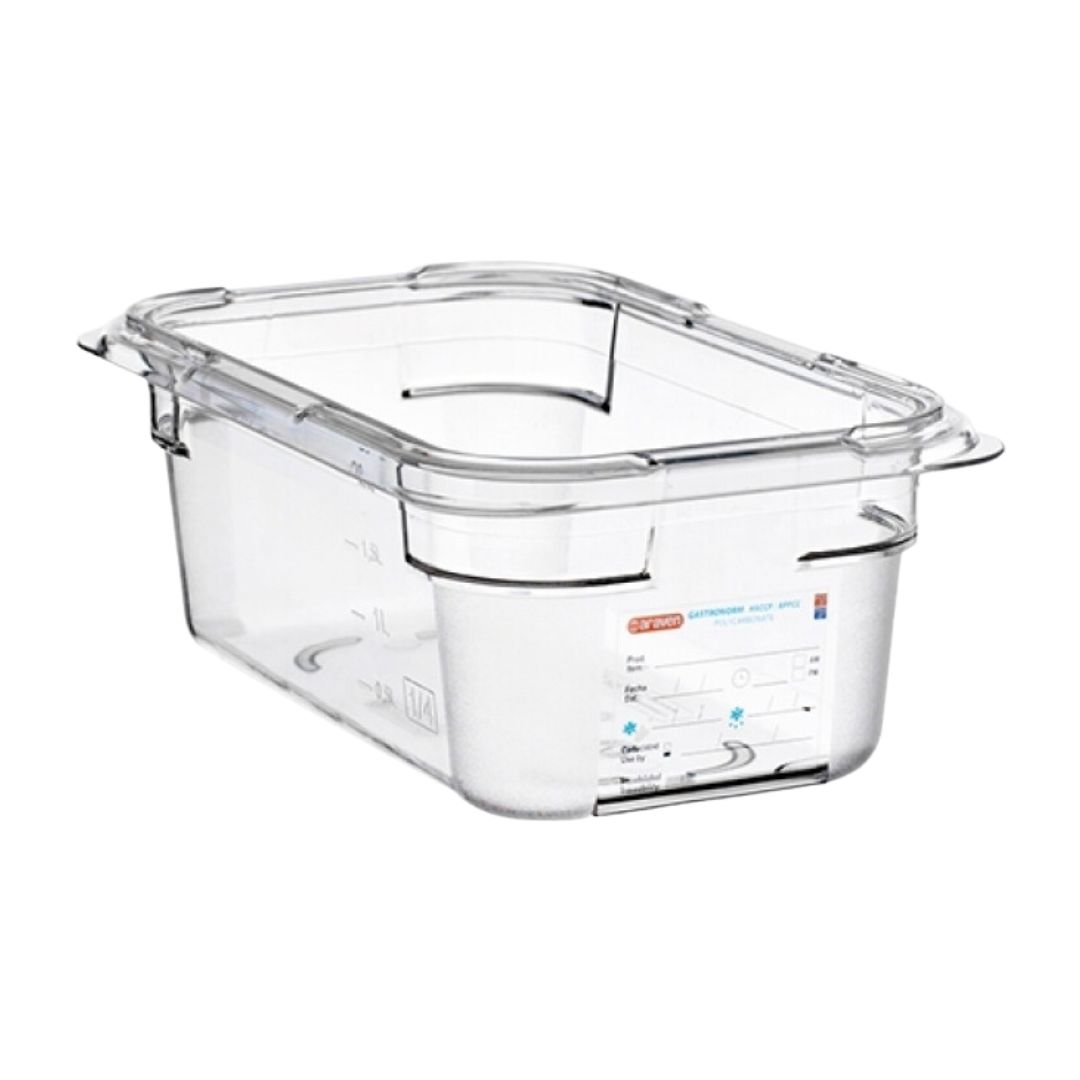 Gastronormbak 1/4 trp 2.6L PC