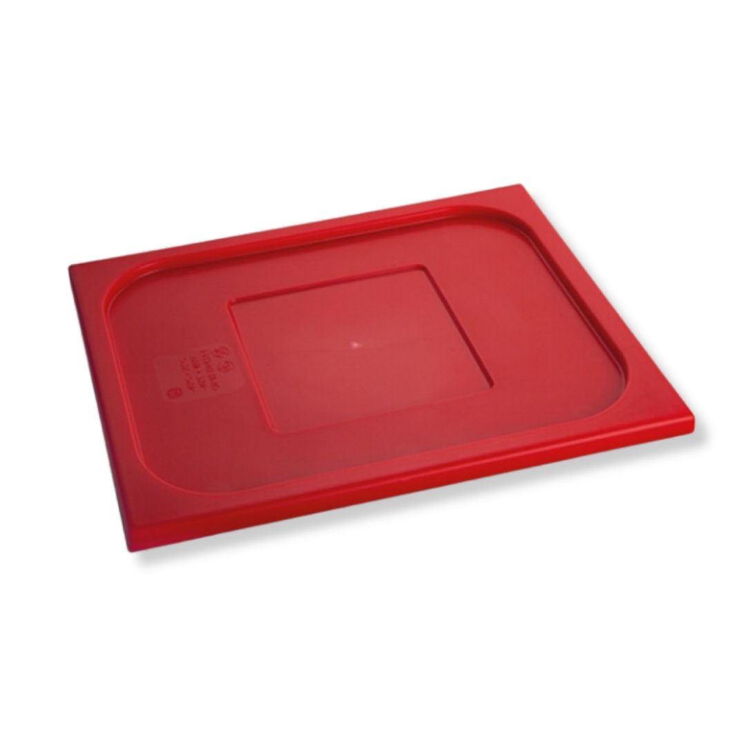 Gastronormdeksel 1/2 rood Gastronormdeksel 1/2 rood