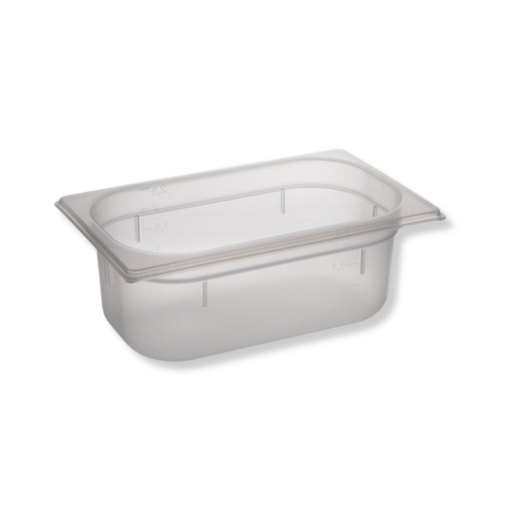 Gastronormbak 1/4 trp 2.5L PP