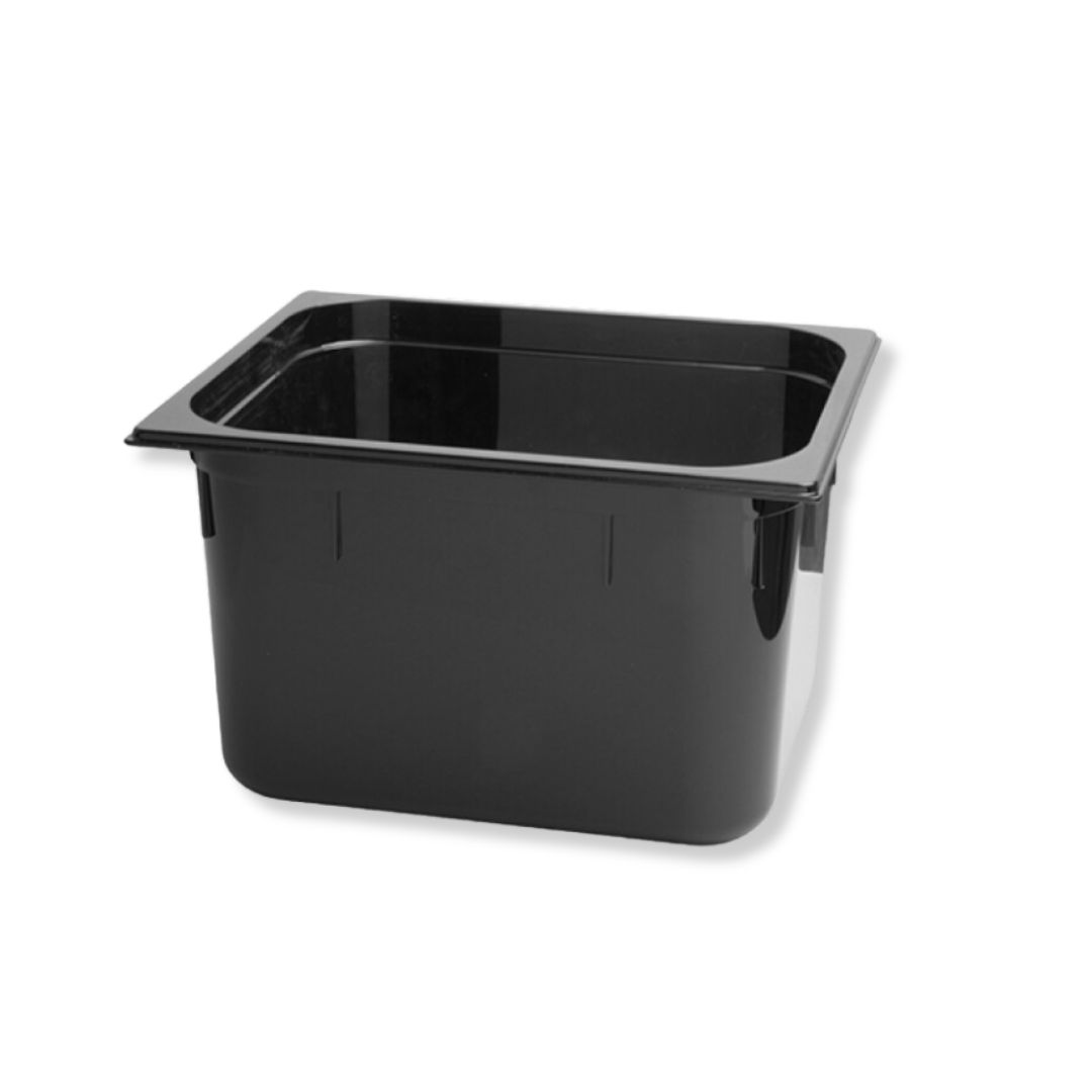 Gastronormbak 1/2 zwart 11.8L PC Gastronormbak 1/2 zwart 11.8L PC