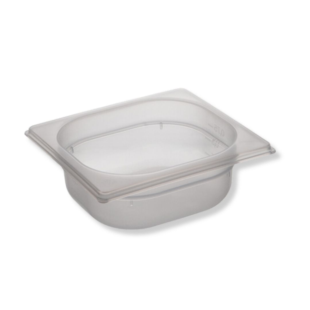 Gastronormbak 1/6 trp 1L PP