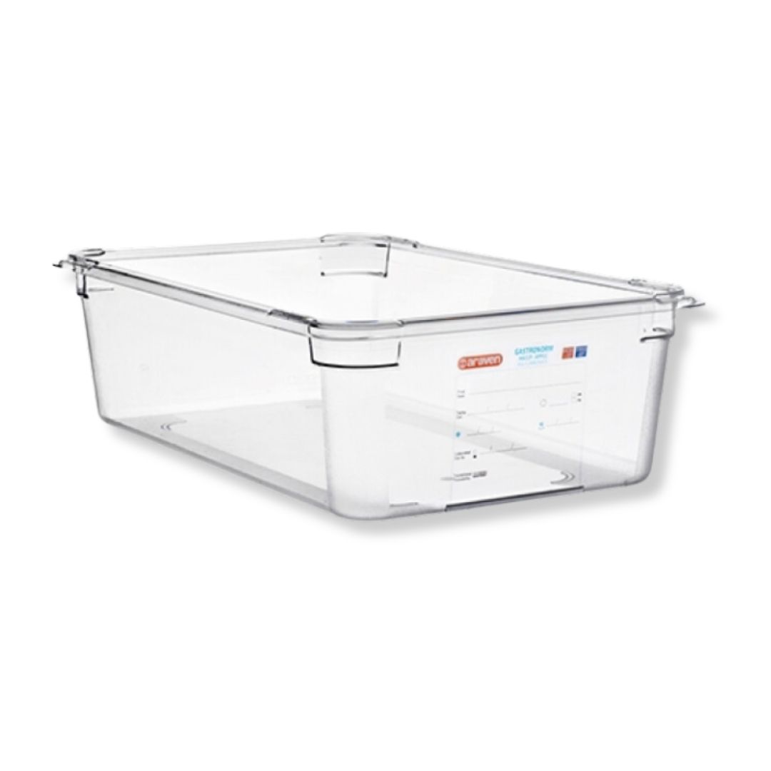 Gastronormbak 1/1 trp 19.6L PC