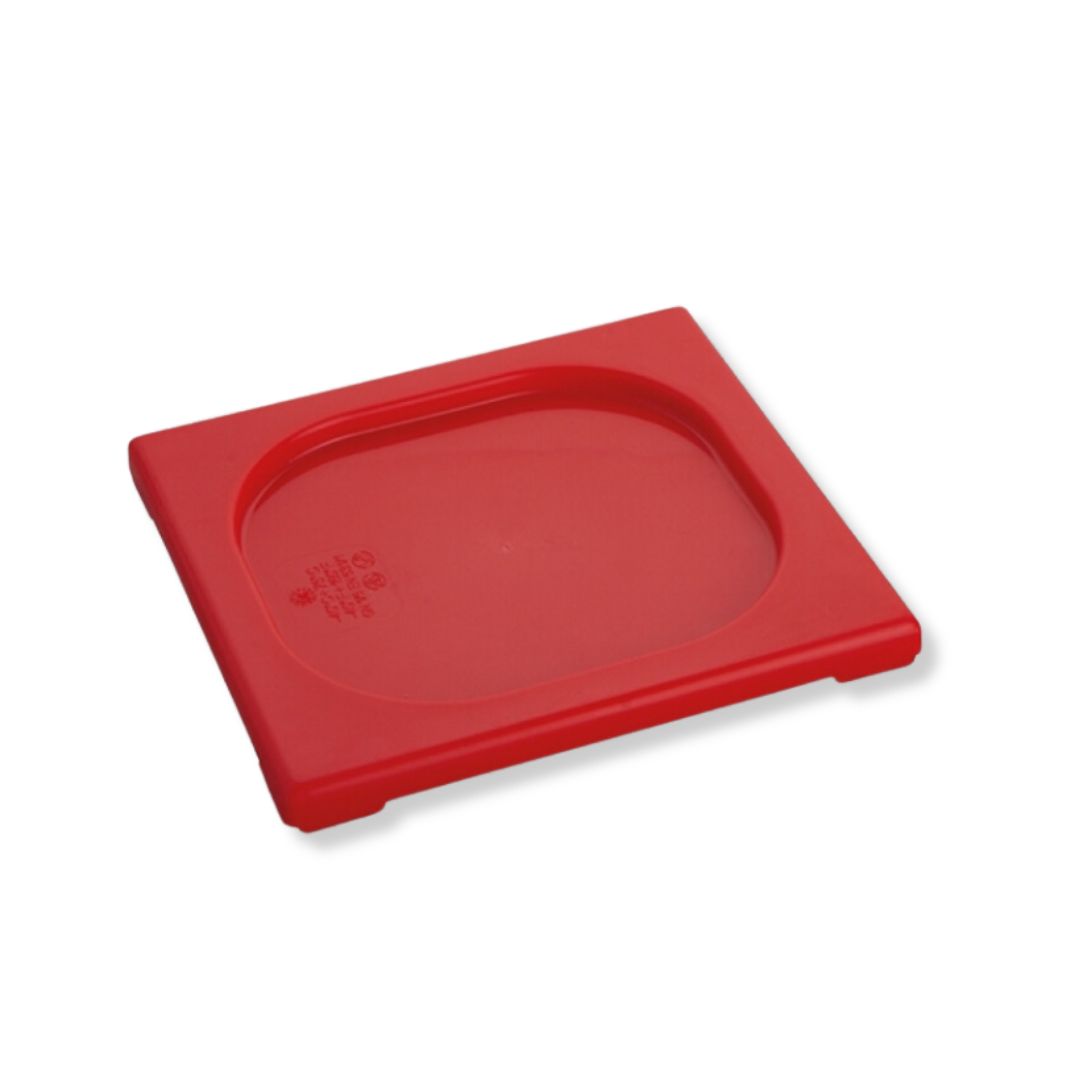 Gastronormdeksel 1/6 rood