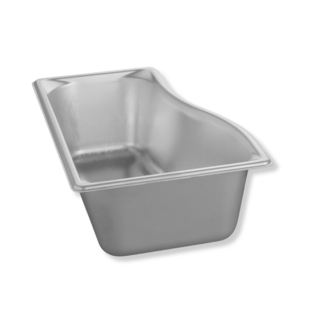 Gastronormbak 1/3 rvs 3.6L wildshap Gastronormbak 1/3 rvs 3.6L wildshap
