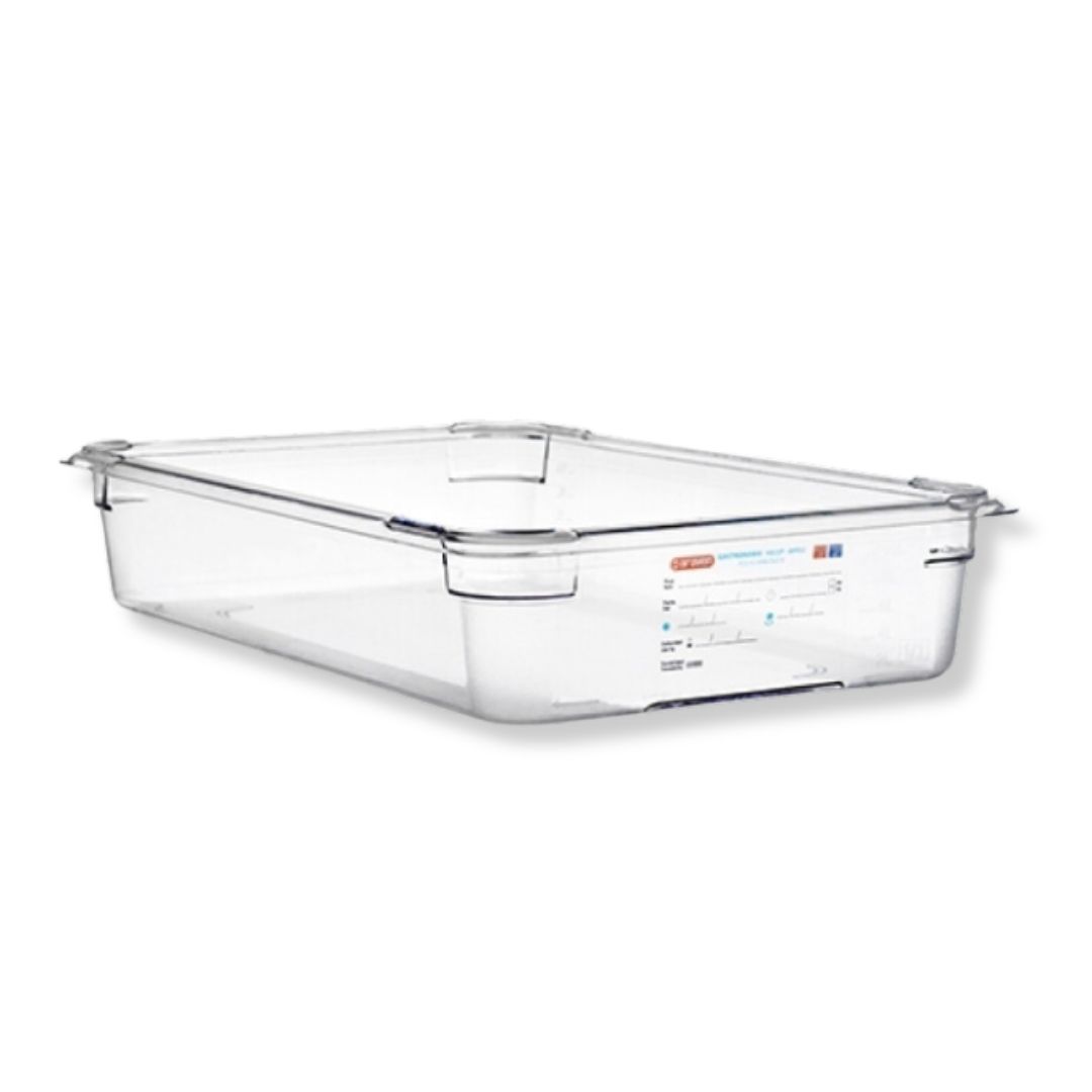 Gastronormbak 1/1 trp 13L PC