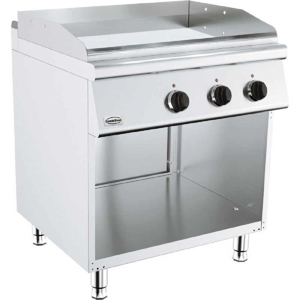 Bakplaat Elektrisch Base 700 Chroom Bakplaat Elektrisch Base 700 Chroom