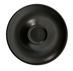 Koffie/Capp Schotel Mat Zwart 14,5cm Koffie/Capp Schotel Mat Zwart 14,5cm