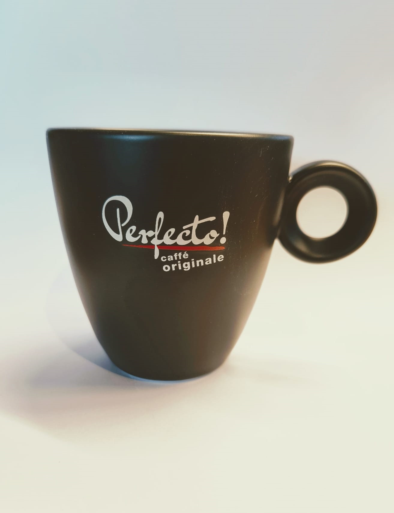 Koffiekop Hoog Perfecto Mat Zwart 19cl Koffiekop Hoog Perfecto Mat Zwart 19cl