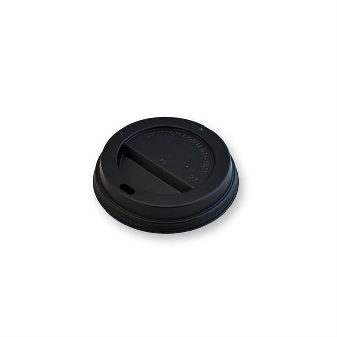 Deksel Zwart PS Hotcup 12oz