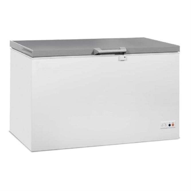 Vrieskist RVS Deksel 407 liter