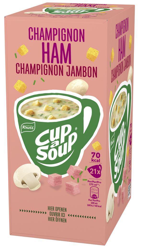 Cup-a-Soup Champignon Ham 175ml Cup-a-Soup Champignon Ham 175ml