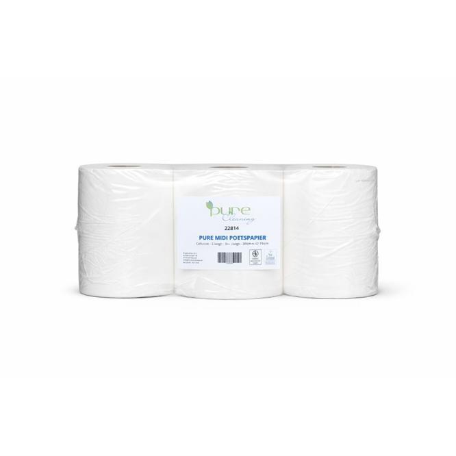 Pure Midi Poetsrol Cellulose 2-Lgs