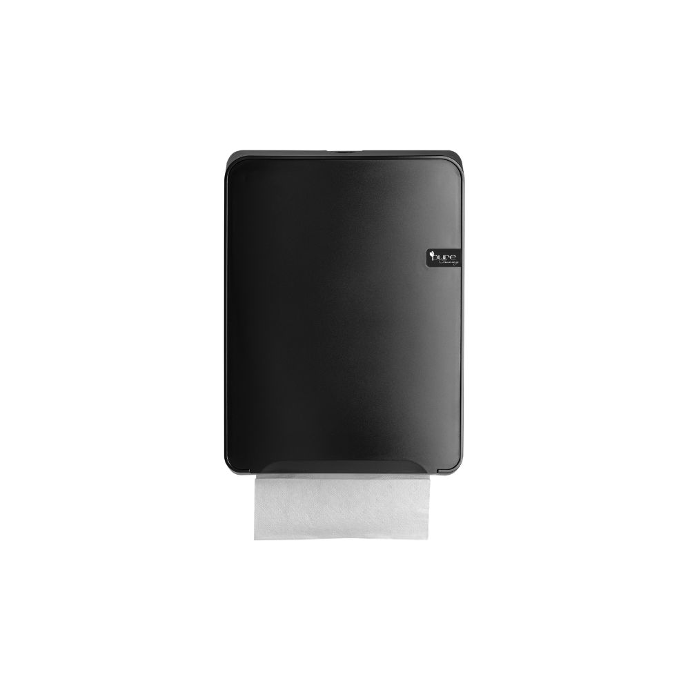 Pure Handdoekdispenser Zwart