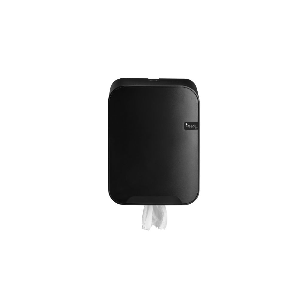 Pure Poetsrolhouder Midi Zwart