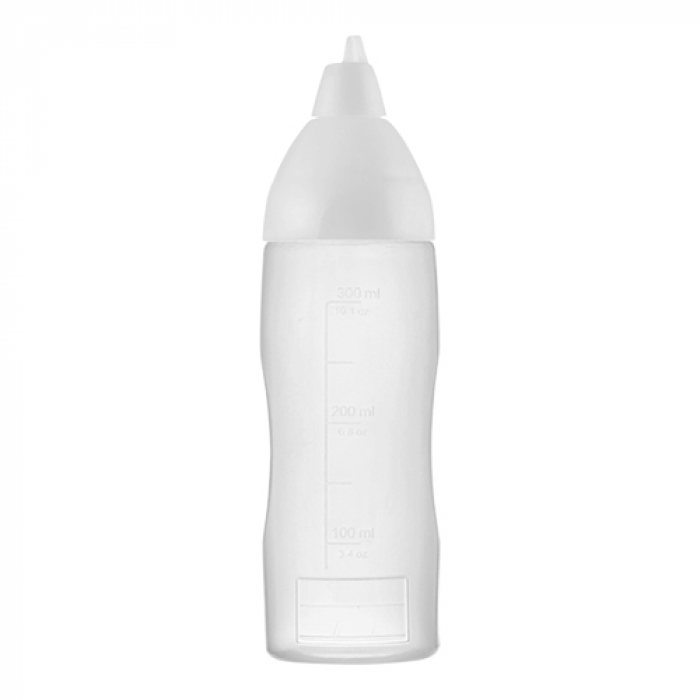 Knijpfles wit 35cl