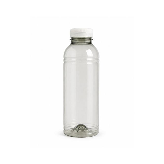 Fles 500ml RPET Naturel Dop Transparant