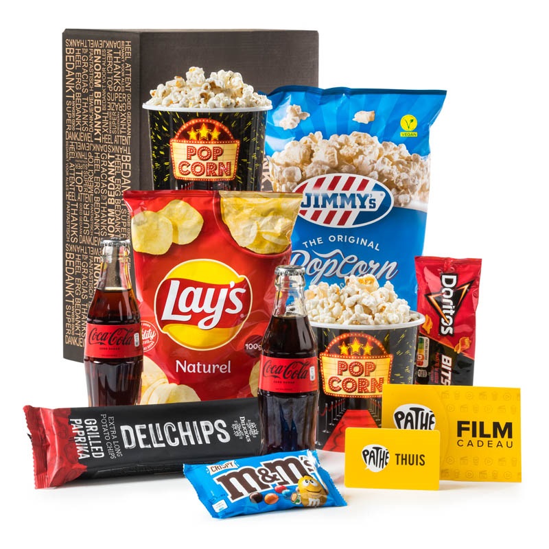 Kerstpakket Film avond thuis Kerstpakket Film avond thuis