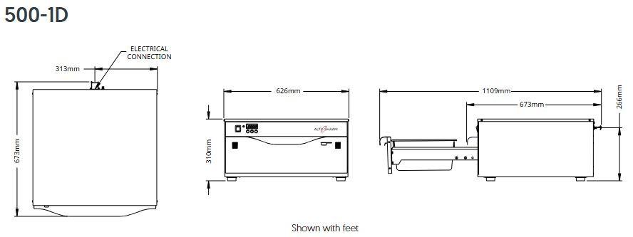 Alto Shaam Warmhoudlade 500-1D GN 1/1 Alto Shaam Warmhoudlade 500-1D GN 1/1